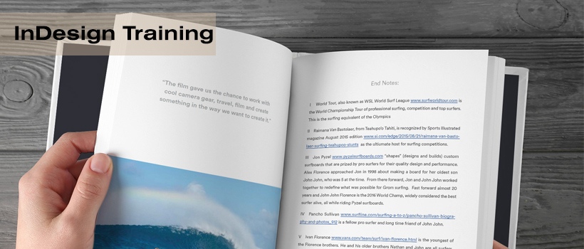 InDesign Training